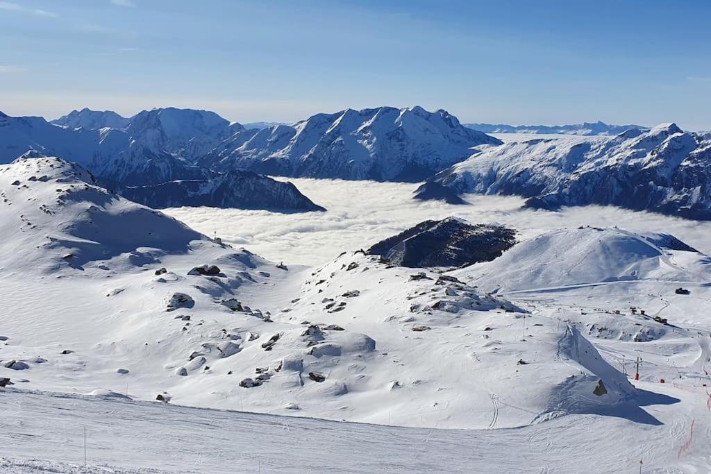 Pieds Des Pistes - Parking Couvert - Plein Sud Alpe d'Huez Exterior photo