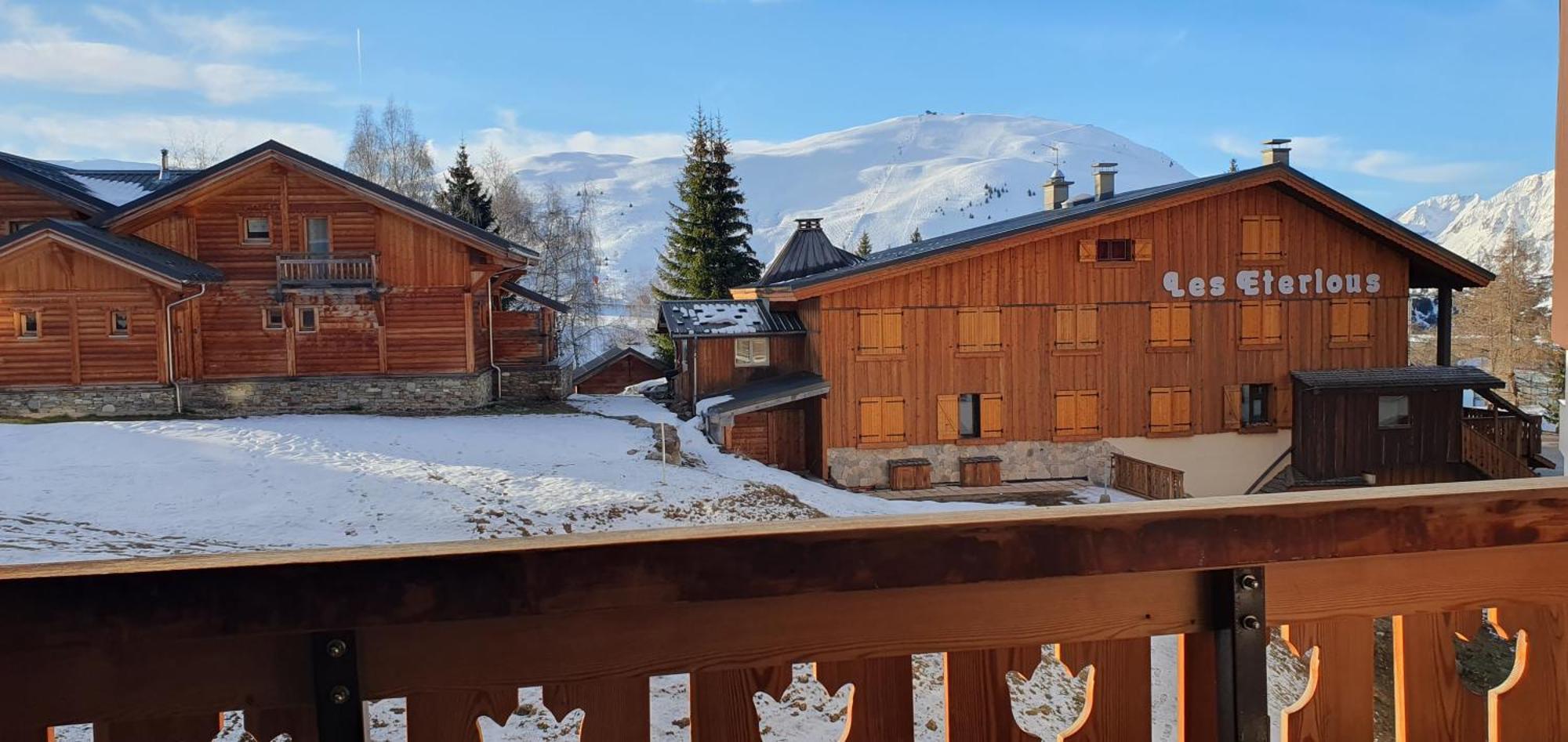 Pieds Des Pistes - Parking Couvert - Plein Sud Alpe d'Huez Exterior photo